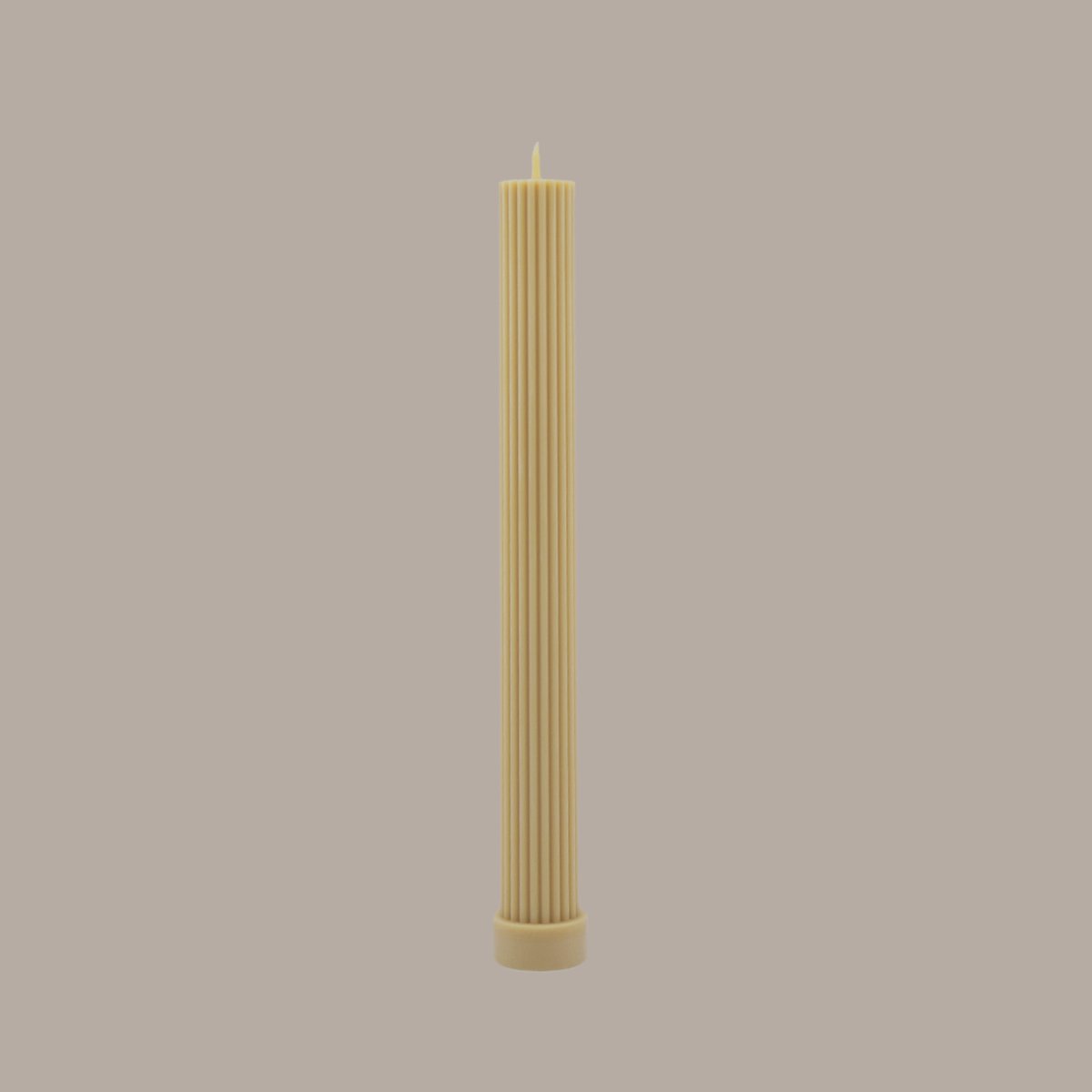 Column Pillar Candle Honey